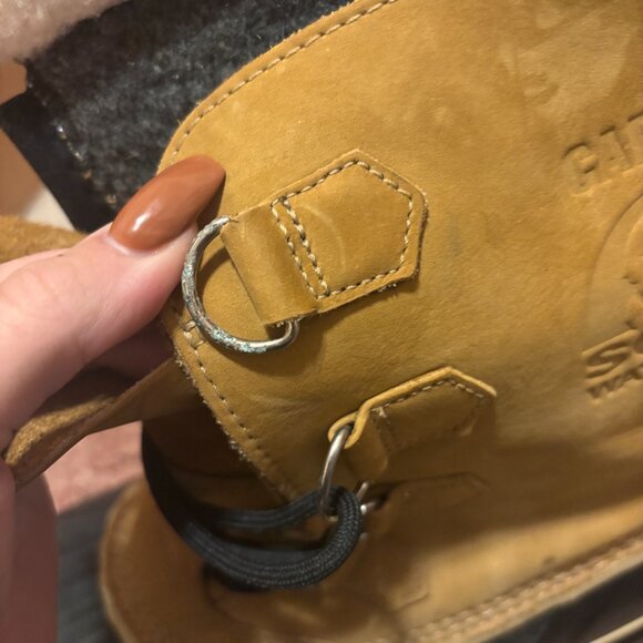 Sorel Caribou Mens 14 Waterproof Snow Boots Buff Winter Cold Weather NM1000-281 - Picture 10 of 11